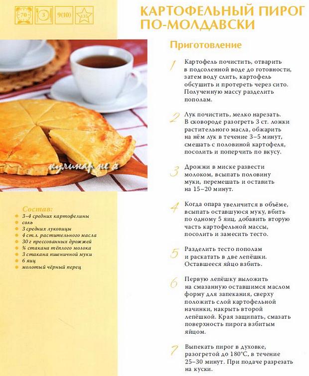 молдавские блюда с фото